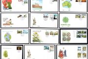 Collection 1988 Ireland Commemorative Stamps An Post First Day Cover (FDC). Collection of 12 covers.