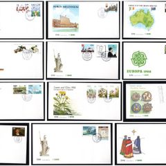 Collection 1988 Ireland Commemorative Stamps An Post First Day Cover (FDC). Collection of 12 covers.