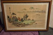 Chinese ink and wash painting on Silk - Signed