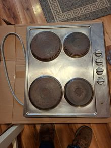 Solid stainless steel Hob
