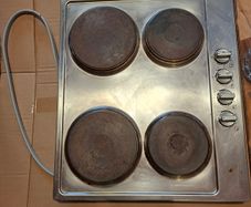 Solid stainless steel Hob