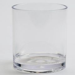 5 reusable plastic tumbler glasses