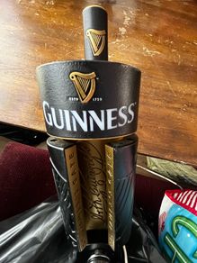 Home Guinness bar setup