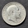 1908 Great Britain GB Silver 3 Three Pence Coin Image 3