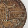 Thomas King WWI Death Penny Memorial Plaque "HE DIED FOR FREEDOM AND HONOUR " W on Reverse Image 2
