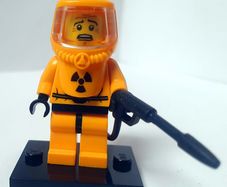 Lego CMF COL04 -13 Hazmat Guy (2011) 100% Complete