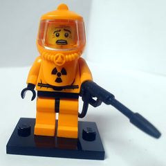 Lego CMF COL04 -13 Hazmat Guy (2011) 100% Complete