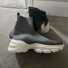 zara grey boots