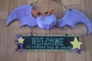 Halloween door sign