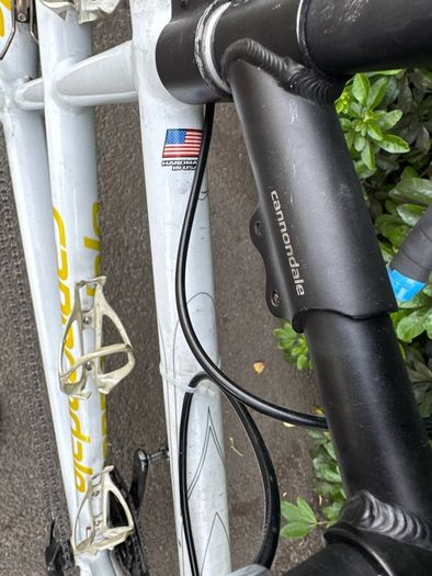 Cannondale USA Aluminium White Tandem Road Bike