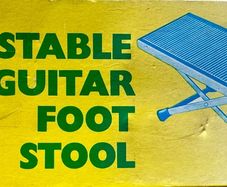 Adjustable Guitar Foot Stool (Model: TE-2010 Chrome)