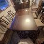 Mahogany Table and Chairs Image 8