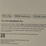 MacBook Pro 14-inch M5 16/512GB (IRISH STOCK) 10 Core CPU and 10 Core GPU Brand New Sealed 1 Year Apple Warranty RECEIPT Image 4