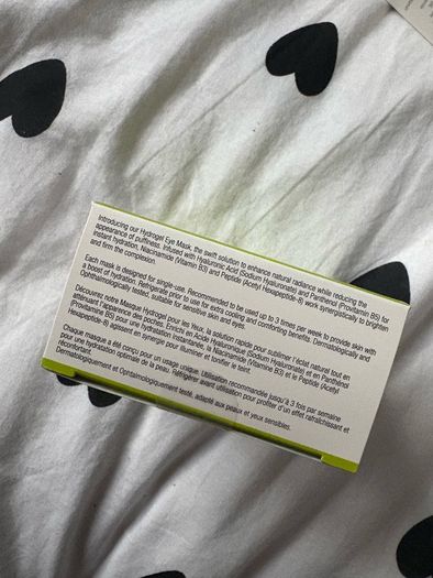 ultra ceuticals ultra B hydrating eye mask