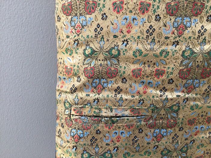 Silk Brocade Waistcoat Size 12