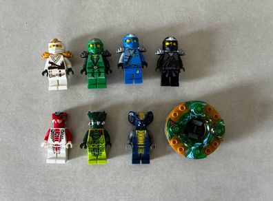 Lego Ninjago Rise of the Snakes minifigure bundle Lloyd, Cole, Jay, Zane