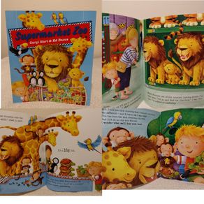 Supermarket zoo story book by Caryl Hart