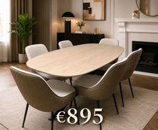 Large Dining Table With 6 Chairs