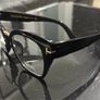 Fancy stylish trendy glasses. Large frame Image 4