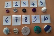 Single fabric buttons
