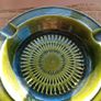 Antique Green Ash Tray Large Image 4