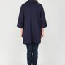 Joseph Ribkoff  New Navy Jacket Relaxed Fitting Jacket From Joseph Ribkoff   Length Is 37 Inches.    Further Reduced Image 5