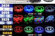 3528 5050 5M/10M/15M/20M RGB SMD LED Disco Party Bar DJ Roll Strip Light 12V Waterproof USB TV Kitchen Cabinet Car Boat Bed Under Counter
