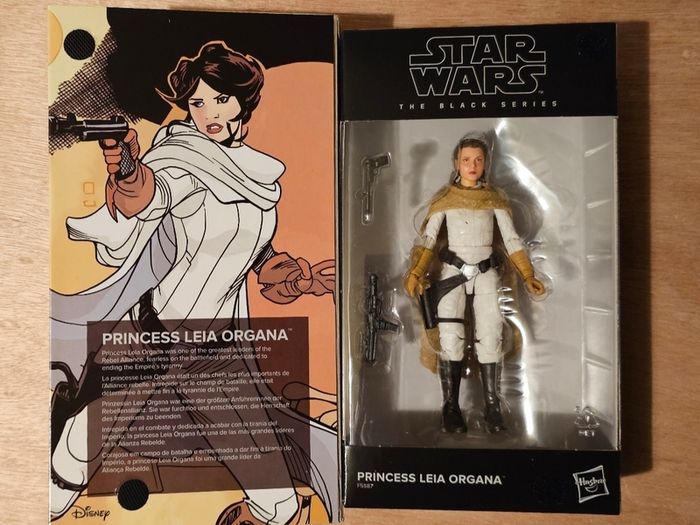 Star Wars Princess Leia 6" Scale Black Series New & Unopened