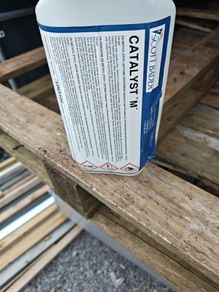 catalyst for fibreglass roof