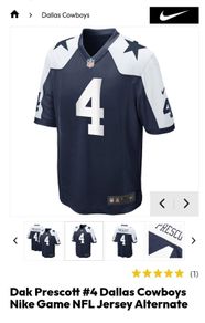 NFL Dallas Cowboys jersey