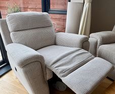 Electric Recliner Set (2 Seater and Chair), Free Delivery