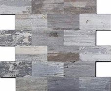 NEW SALE | 5 Pack Peel and Stick Stone Metal Tile Backsplash 12 inch x 12 inch (MULTIPLE COLOURS AVAILABLE)