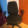 Black Office Chair Image 3