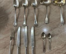 Vintage Neckel silver(Germal silver) cutlery 11pcs