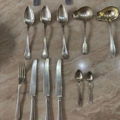 Vintage Neckel silver(Germal silver) cutlery 11pcs