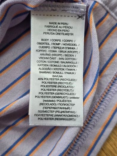 Ralph Lauren RLX Golf Striped Polo Shirt Size 2XL
