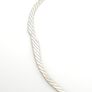 Vintage 925 Sterling Silver Wide Woven Link Italian Bracelet Image 5