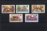 1982 Guernsey Christmas Commemorative Stamps Mint Never Hinged (MNH)