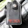 TUMI Compact Laptop Brief Pack Backpack Black (Leather)  Black Travel Bag Image 6
