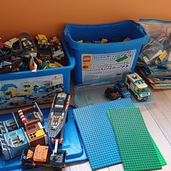 Boxes of lego