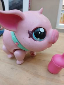 Walking Little live Pets pig
