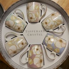 Tipperary Crystal Bone China Mug Set