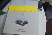 Mercedes Benz E Class Owners Manuals and Book CASE Set 2002-2009