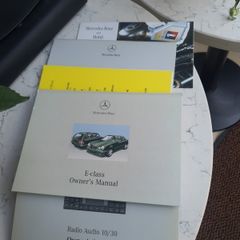 Mercedes Benz E Class Owners Manuals and Book CASE Set 2002-2009