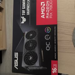 Asus TUF rx 7800 tx 16gb