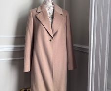 Jaeger Wool Blend Camel Coat