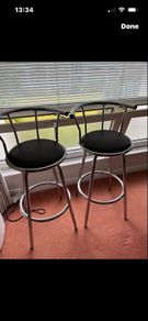 Rotating High Chair Stools  Set
