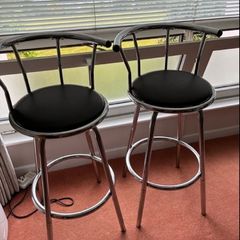 Rotating High Chair Stools  Set