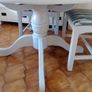 Solid Oak Extendable Dining Table and 4 Chairs Image 7