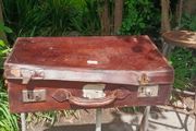 Vintage Leather Suitcase